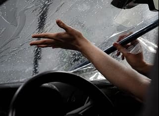 Window Tinting installation